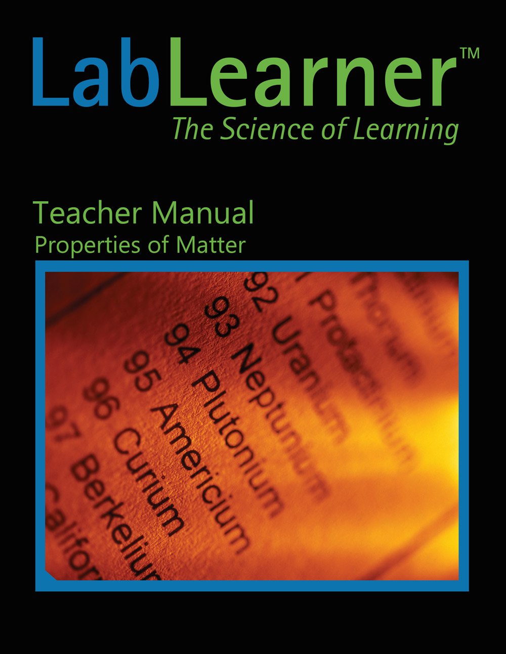 Properties of Matter (Middle School) - Teacher Manual SKU: 433