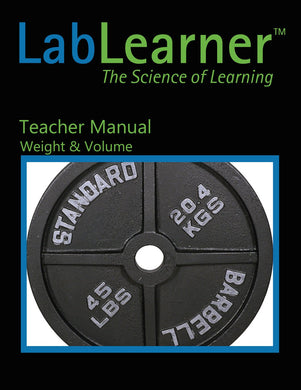 Weight & Volume - Teacher Manual SKU: 407