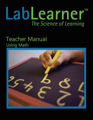 Using Math - Teacher Manual SKU: 462